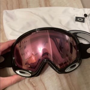 Oakley Goggles with Rose Prizm Lenses